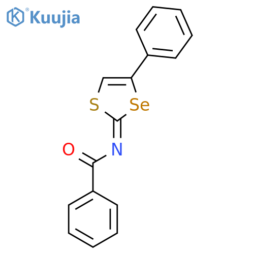 Benzamide, N-(4-phenyl-1,3-thiaselenol-2-ylidene)- structure
