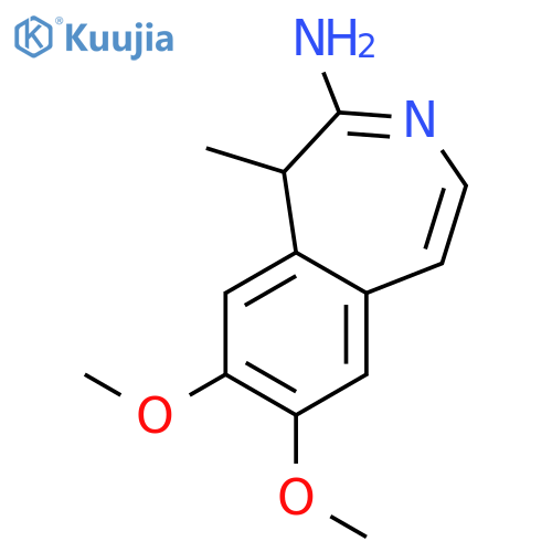 1H-3-Benzazepin-2-amine, 7,8-dimethoxy-1-methyl- structure