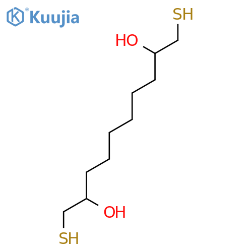 2,9-Decanediol, 1,10-dimercapto- structure