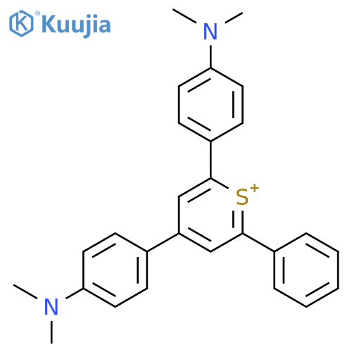 Thiopyrylium, 2,4-bis[4-(dimethylamino)phenyl]-6-phenyl- structure