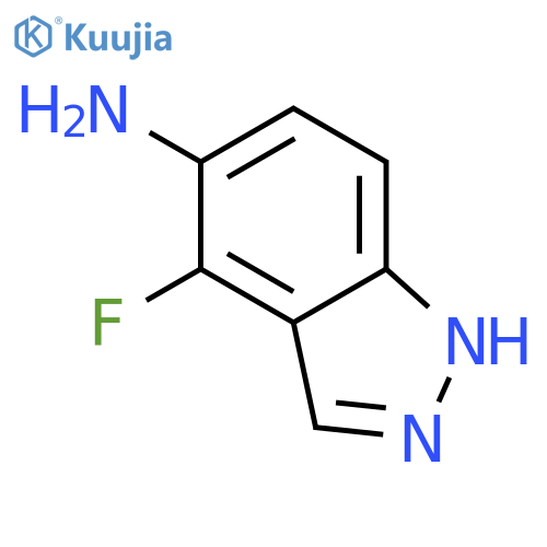 4-Fluoro-1H-indazol-5-amine structure