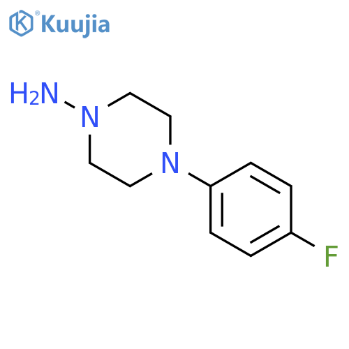 4-(4-fluorophenyl)piperazin-1-amine structure