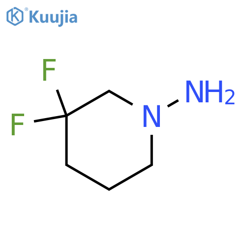 3,3-Difluoro-piperidin-1-ylamine structure