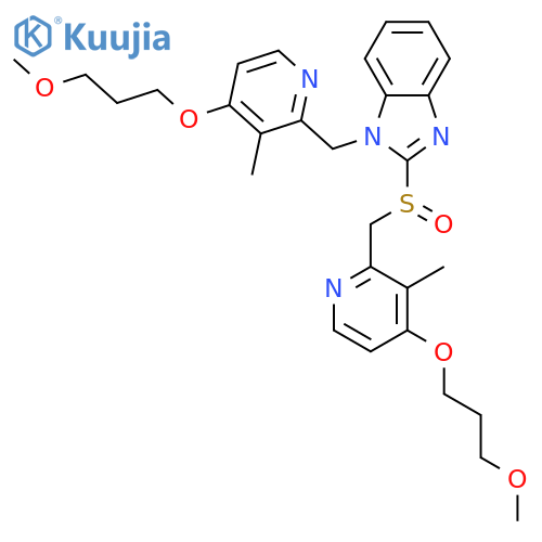 N-4-(3-Methoxypropoxy)-3-methyl-2-pyridinylmethyl Rabeprazole structure