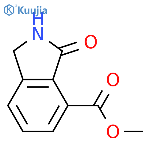 3-Oxo-2,3-dihydro-1H-isoindole-4-carboxylic Acid Methyl Ester structure