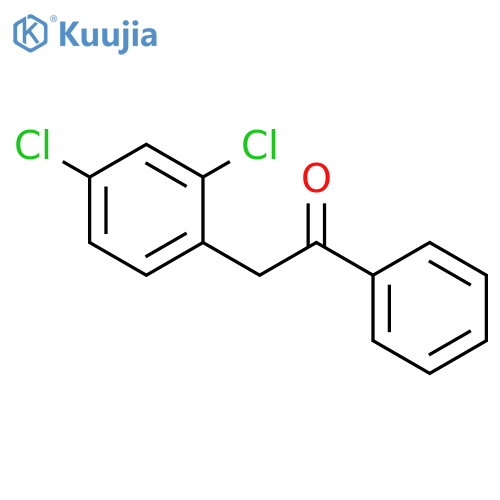 Ethanone, 2-(2,4-dichlorophenyl)-1-phenyl- structure