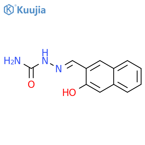 2-[(3-Oxonaphthalen-2(3H)-ylidene)methyl]hydrazine-1-carboxamide structure
