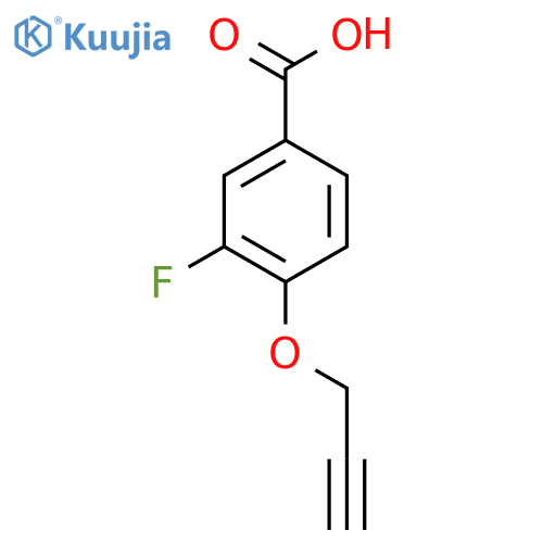 4-(2-Propynyloxy)-3-fluorobenzoic acid structure