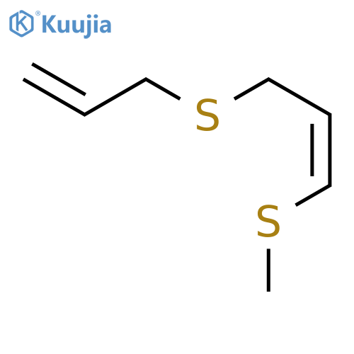 1-Propene, 1-(methylthio)-3-(2-propenylthio)-, (Z)- structure