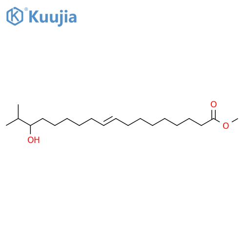 9-Octadecenoic acid, 16-hydroxy-17-methyl-, methyl ester, (9E)- structure