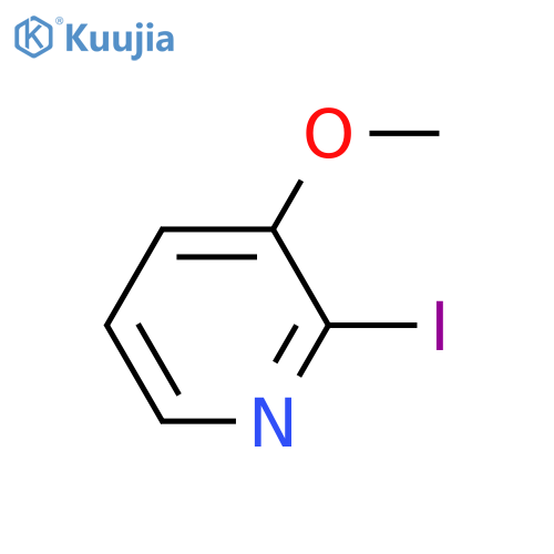 2-iodo-3-methoxy-pyridine structure