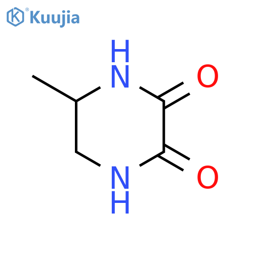 2,3-Piperazinedione,5-methyl- structure