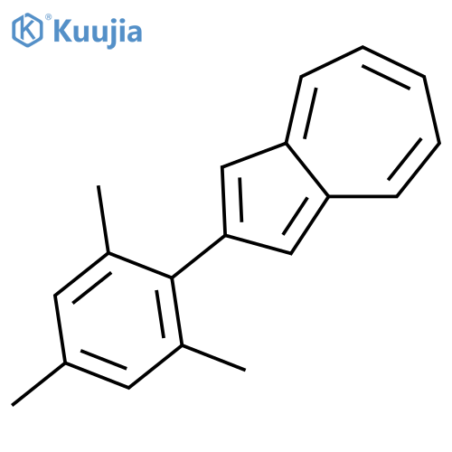 Azulene, 2-(2,4,6-trimethylphenyl)- structure