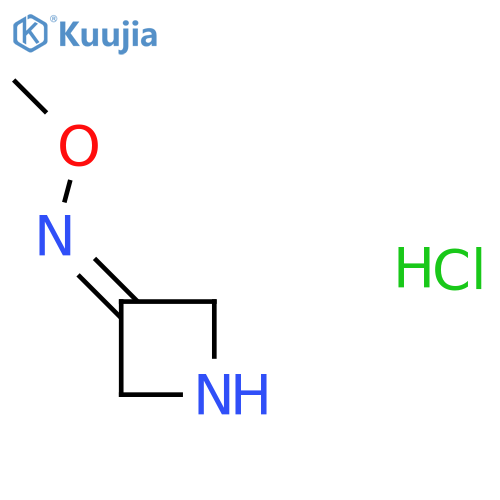 Azetidin-3-one O-methyl oxime hydrochloride structure
