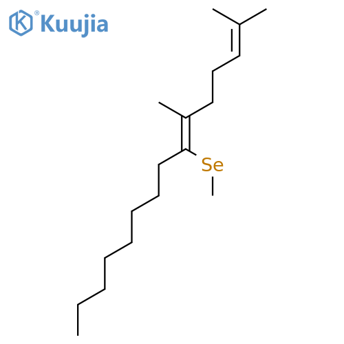 2,6-Pentadecadiene, 2,6-dimethyl-7-(methylseleno)-, (Z)- structure