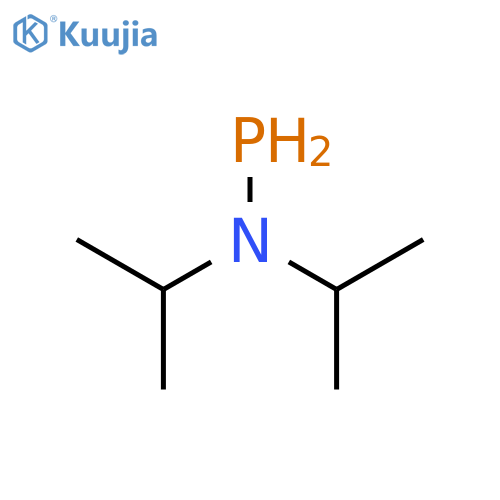 Phosphinous amide, N,N-bis(1-methylethyl)- structure