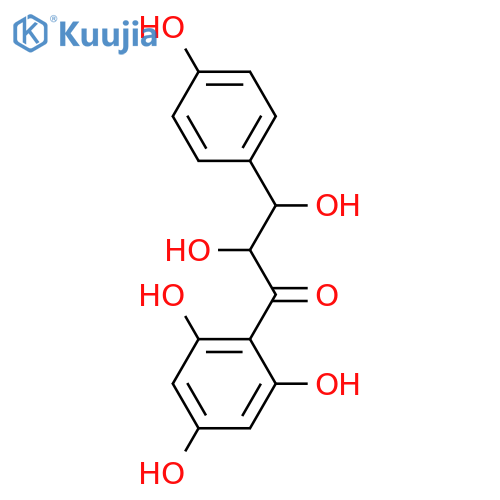 2,3-Dihydroxy-3-(4-hydroxyphenyl)-1-(2,4,6-trihydroxyphenyl)-1-propanone structure