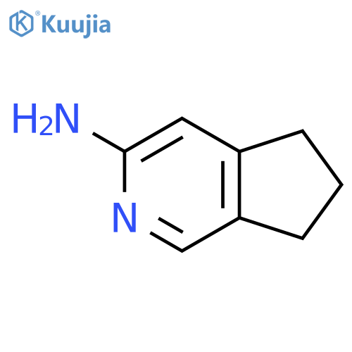 5H,6H,7H-cyclopentacpyridin-3-amine structure