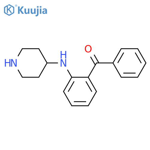 Methanone, phenyl[2-(4-piperidinylamino)phenyl]- structure