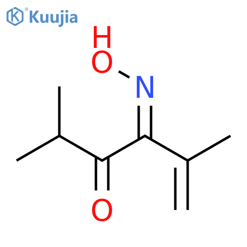 1-Hexene-3,4-dione, 2,5-dimethyl-, 3-oxime, (Z)- structure