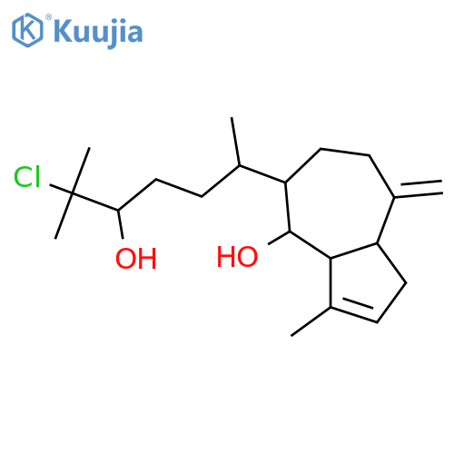 3,10(18)-Pachydictyadiene-6,14,15-triol; (1α,5β,6β,11R,14S)-form, 15-Deoxy, 15-chloro structure
