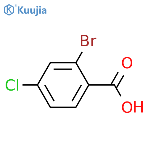 2-Bromo-4-chlorobenzoic acid structure