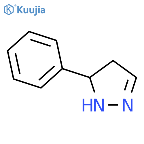 5-phenyl-4,5-dihydro-1H-pyrazole structure
