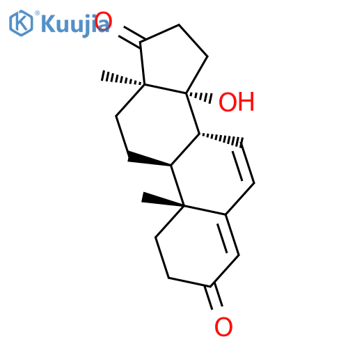 Androsta-4,6-diene-3,17-dione, 14-hydroxy-, (13a)-(±)- structure