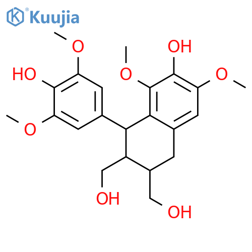 2,7'-Cyclo-8,8'-lignan-3,3',4,4',5,5',9,9'-octol; (7'RS,8RS,8'RS)-form, 3,3',5,5'-Tetra-Me ether structure