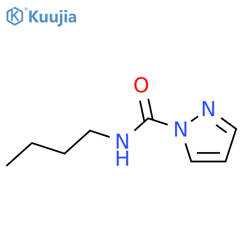 1H-Pyrazole-1-carboxamide, N-butyl- structure