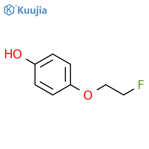 4-(2-fluoroethoxy)phenol structure