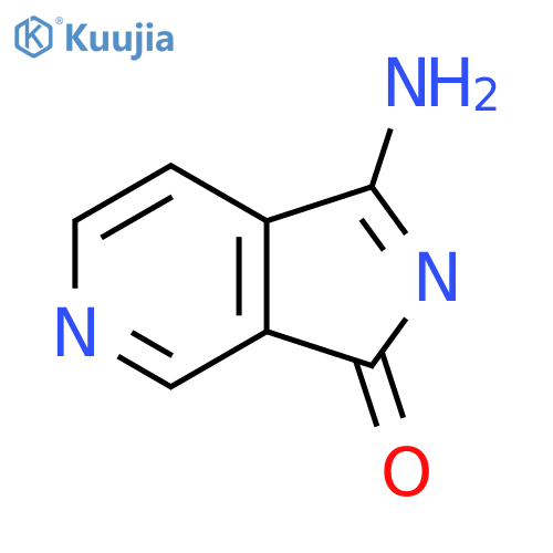 1-amino-3H-Pyrrolo[3,4-c]pyridin-3-one structure