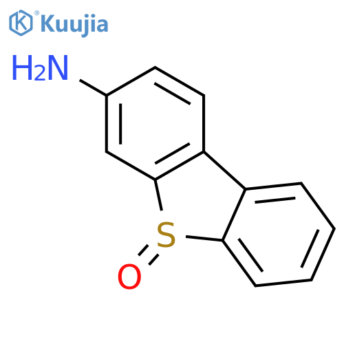 3-Dibenzothiophenamine, 5-oxide structure