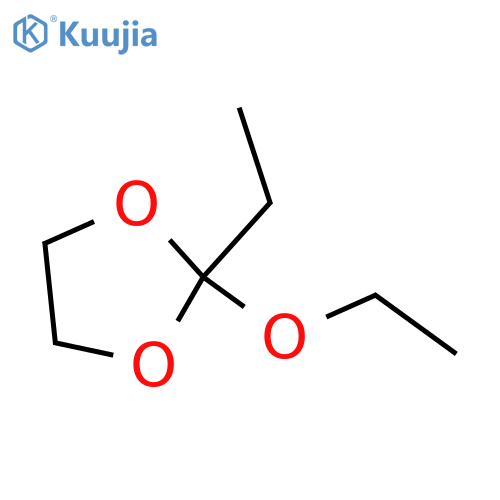 1,3-Dioxolane, 2-ethoxy-2-ethyl- structure