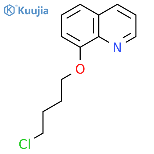 Quinoline, 8-(4-chlorobutoxy)- structure