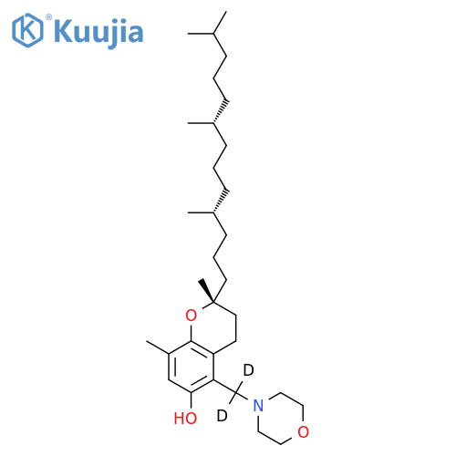 5-(4-Morpholinylmethyl) δ-Tocopherol structure