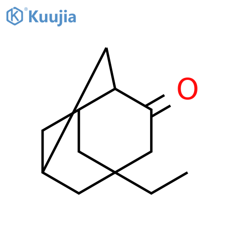 2,5-Methano-1H-inden-7(4H)-one, 5-ethylhexahydro- structure