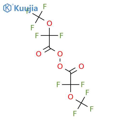 Peroxide, bis[difluoro(trifluoromethoxy)acetyl] structure