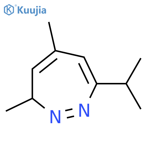 3H-1,2-Diazepine,3,5-dimethyl-7-(1-methylethyl)-(9CI) structure
