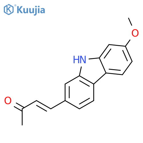 3-Buten-2-one, 4-(7-methoxy-9H-carbazol-2-yl)- structure