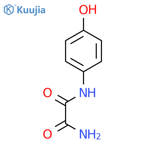 (4-Hydroxyphenyl)ethanediamide structure