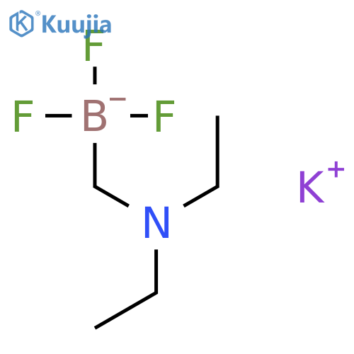 Potassium ((Diethylamino)methyl)trifluoroborate structure