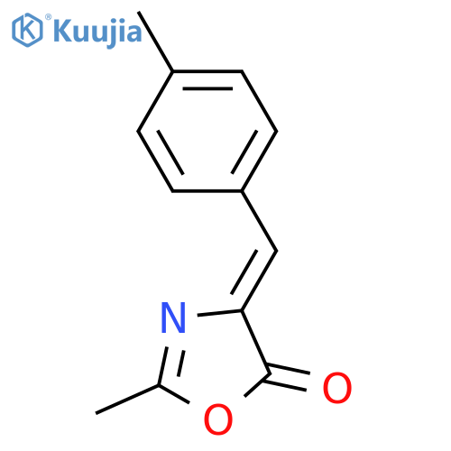 (Z)-2-Methyl-4-(4-methylbenzylidene)oxazol-5(4H)-one structure