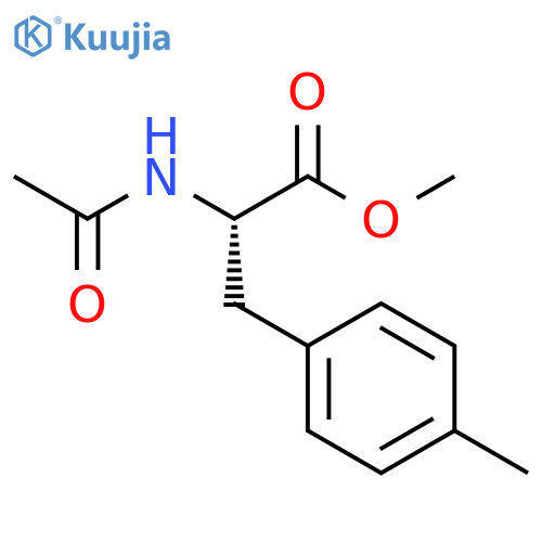 L-Phenylalanine, N-acetyl-4-methyl-, methyl ester structure