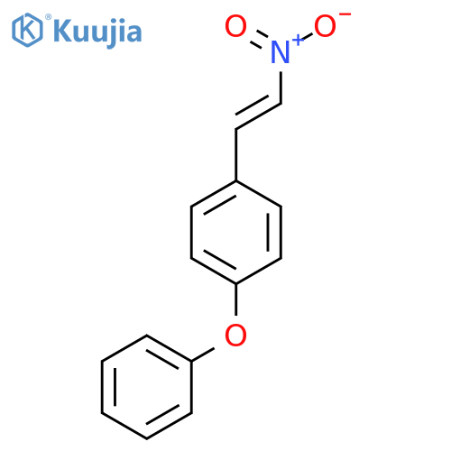 1-(2-nitroethenyl)-4-phenoxybenzene structure