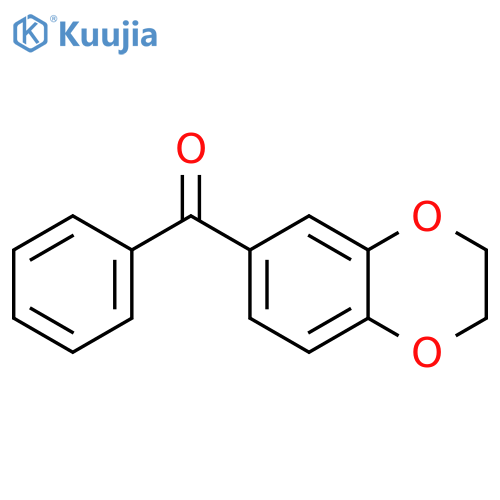 6-Benzoyl-2,3-dihydro-1,4-benzodioxine structure