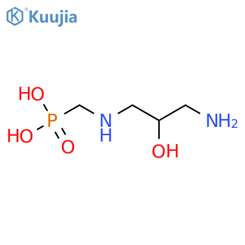 Phosphonic acid, [[(3-amino-2-hydroxypropyl)amino]methyl]- structure