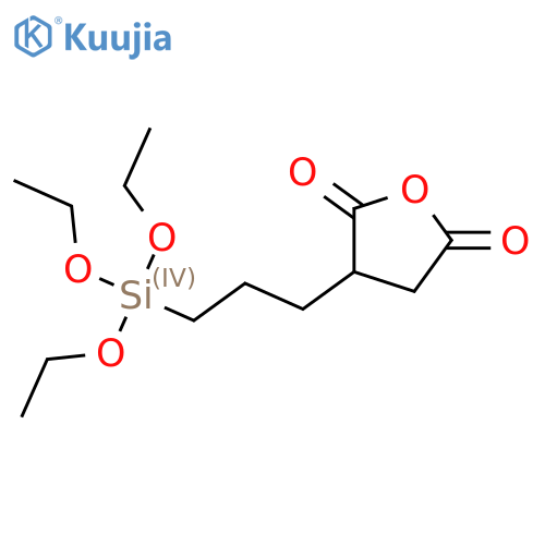3-Triethoxysilylpropylsuccinic acid anhydride structure