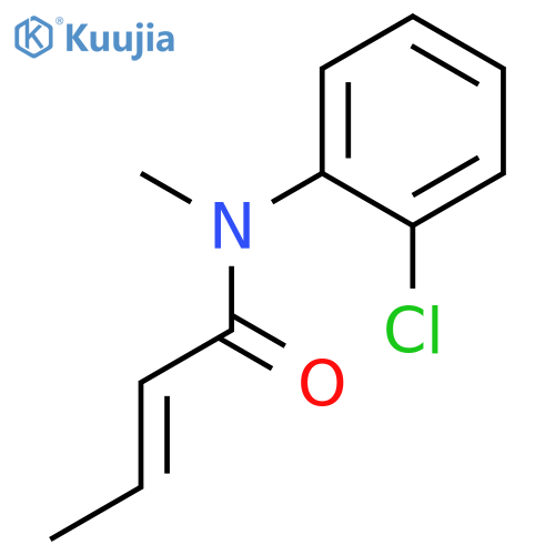 2-Butenamide, N-(2-chlorophenyl)-N-methyl- structure