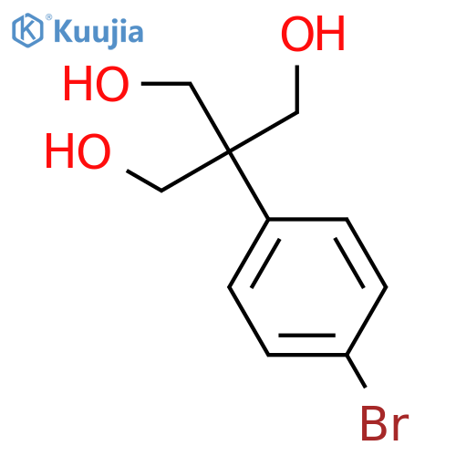 2-(4-Bromophenyl)-2-(hydroxymethyl)propane-1,3-diol structure